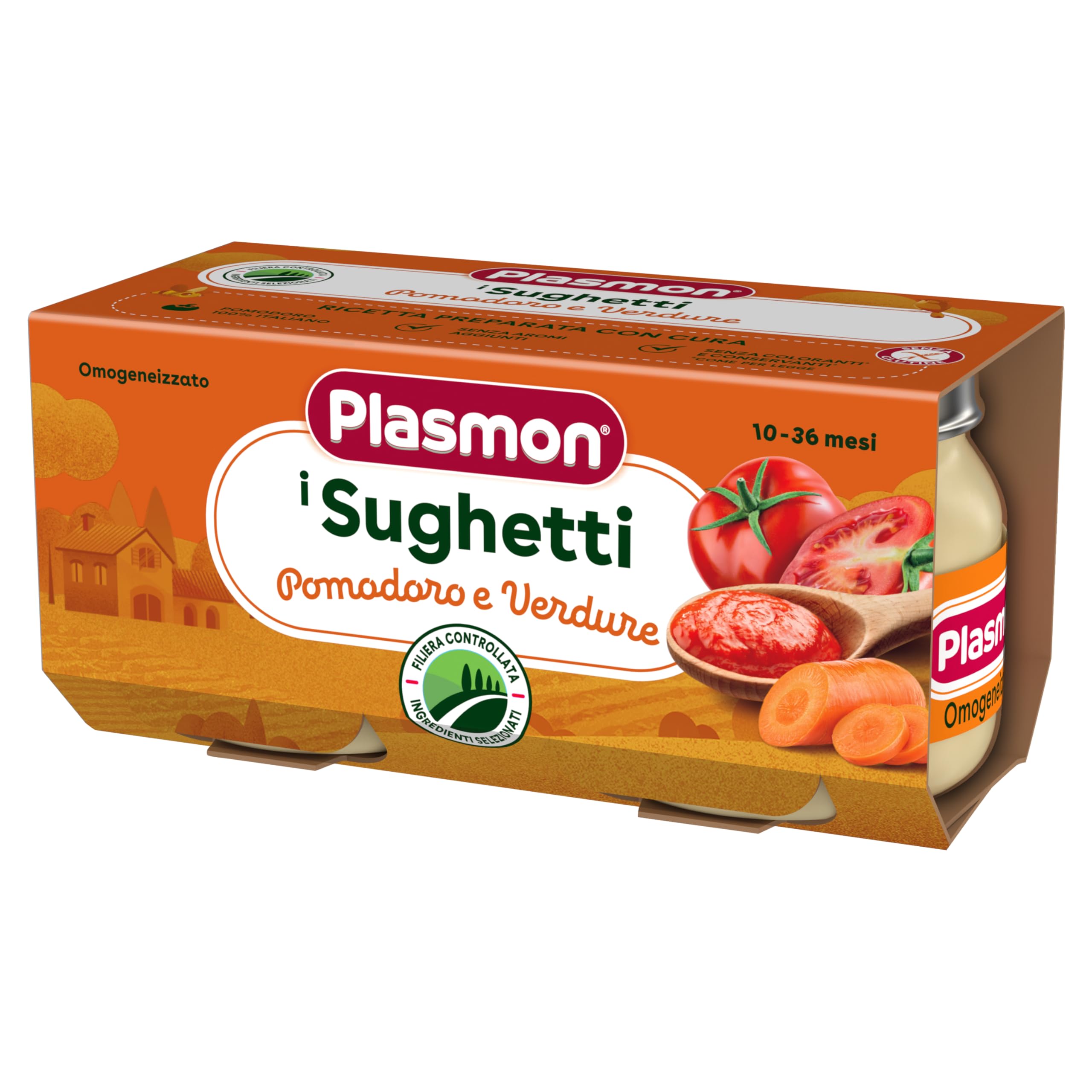 Plasmon Sughetti Pomodoro e Verdure 2x80 gr