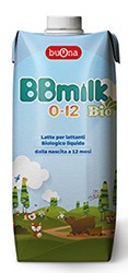 BBmilk latte liquido 0-12 mesi da 500 ml