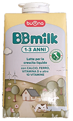 BBmilk latte liquido 1-3 anni da 500 ml