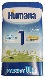 Humana 1 5HMO Polvere MP da 1100 gr.