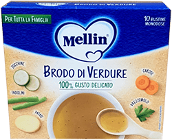 Mellin brodo di verdure 80 gr.