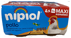 Nipiol carne 4x80 gr. Pollo