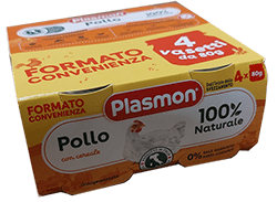 Plasmon OMO Carne 4x80 gr. Pollo