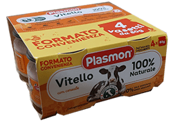Plasmon OMO Carne 4x80 gr. Vitello