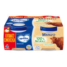 Mellin OMO Carne 4x80 gr Manzo