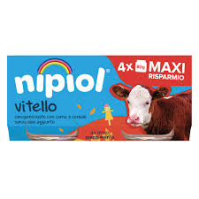 Nipiol carne 4x80 gr. Vitello