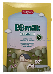 BBmilk latte in polvere (1-3 anni) da 800 gr