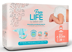 Free Life New Born Tg. 1 da 28pz.