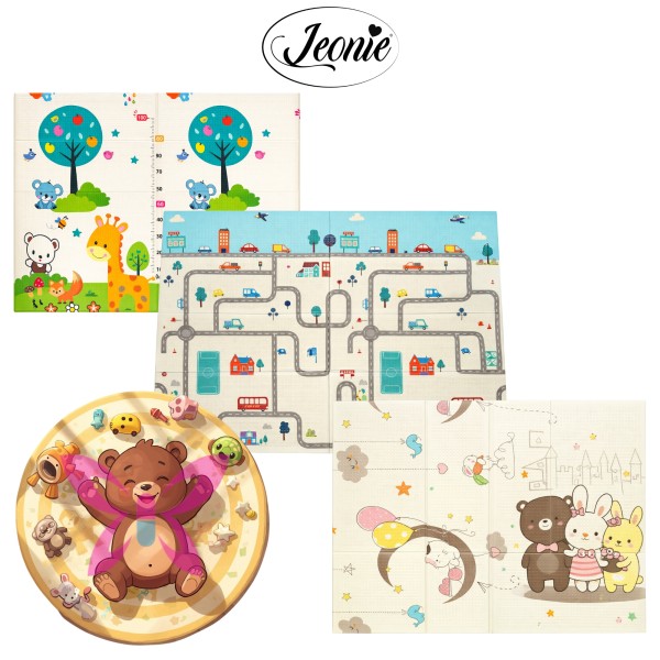 Leonie Tappeto Baby Mat 150x180 cm Double Face - immagine 2