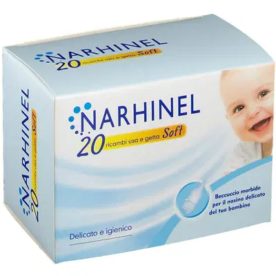 NARHINEL RICARICA USA E GETTA PER ASPIRATORE NASALE  20 PEZZI