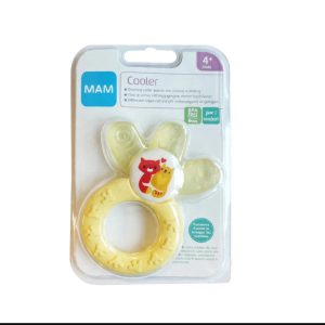 Mam Anello da Dentizione Rinfrescante - Giallo Volpe - 4+Mesi