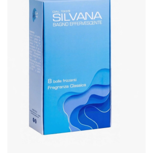 Silvana Bagno Effervescente 8 Bolle Frizzanti - Fragranza Classica