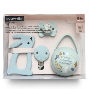 Set Regalo Nascita Suavinex SELECTION 0-6m - Azzurro - Coniglietto