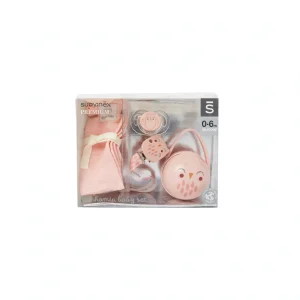 Set Regalo Nascita Suavinex 0-6m - Rosa Gufetto