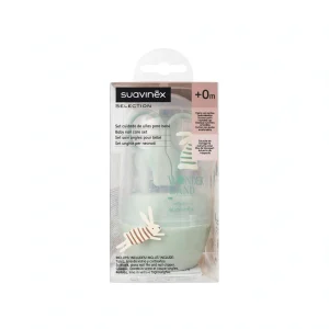 Suavinex Selection +0m - Set Unghie Neonato Wonderland Verde Menta