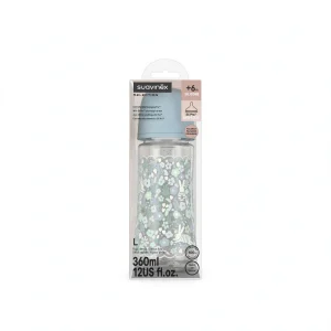 Suavinex Selection 360ml +6m - Wonderland Azzurro Fiori / Verde Menta