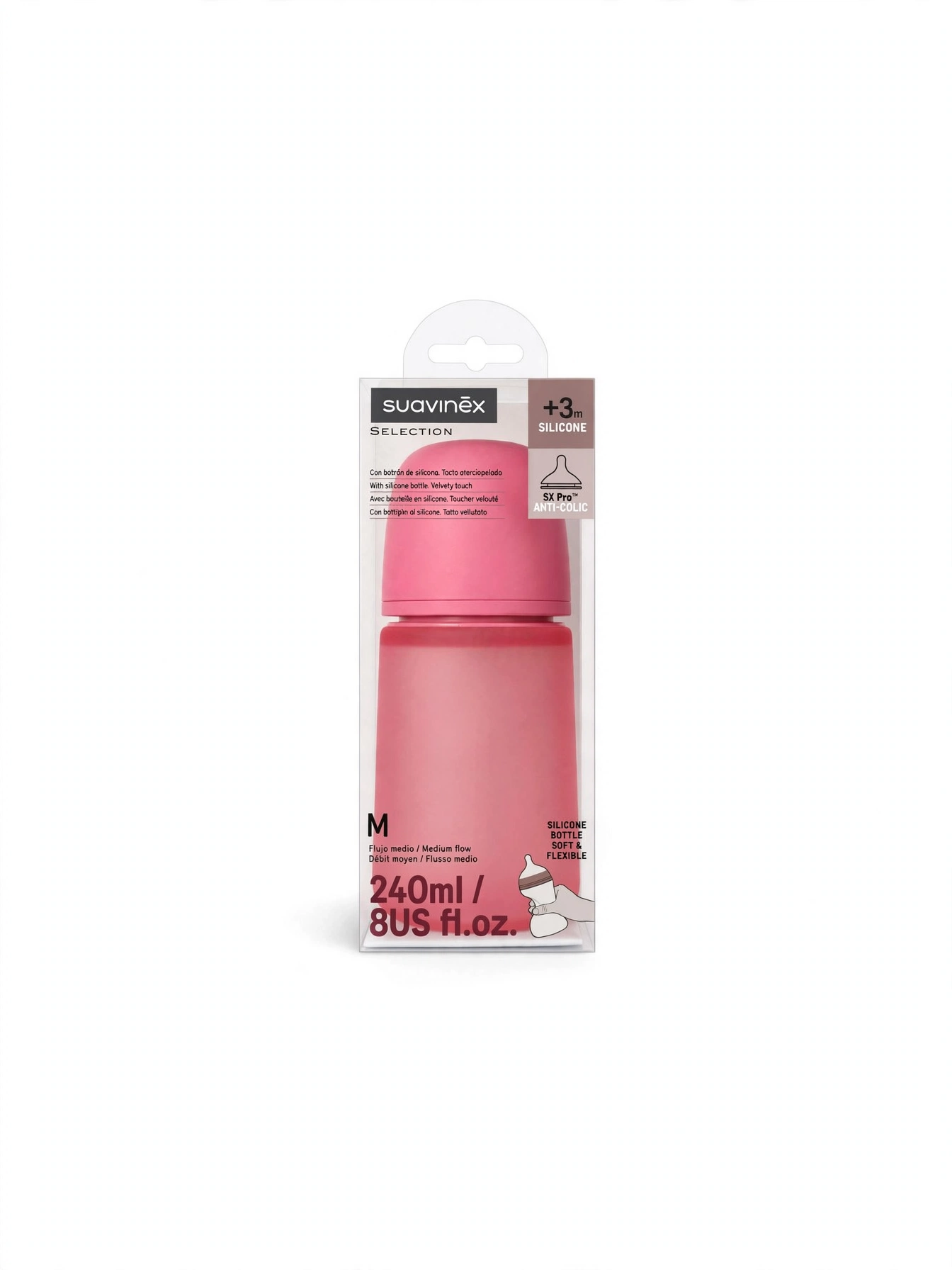 Suavinex SELECTION - Rosa Fucsia - Silicone