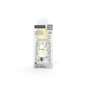 Suavinex Biberon Birdies 270ml - Giallo -