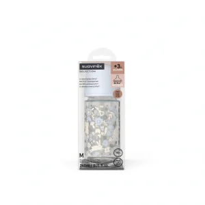 Biberon Suavinex Selection 240ml in Vetro- celeste