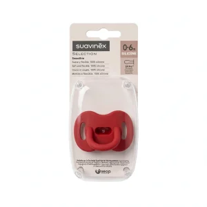 Suavinex Ciuccio Smoothie 0-6 Mesi ROSSO
