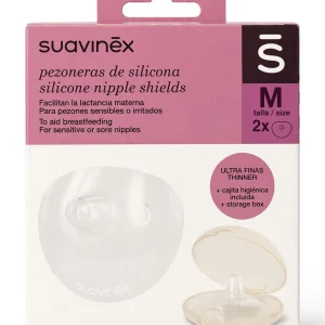 Suavinex Paracapezzoli in Silicone Taglia M