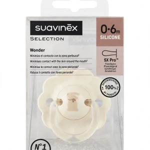 Suavinex Selection Wonder 0-6m Silicone beige/crema