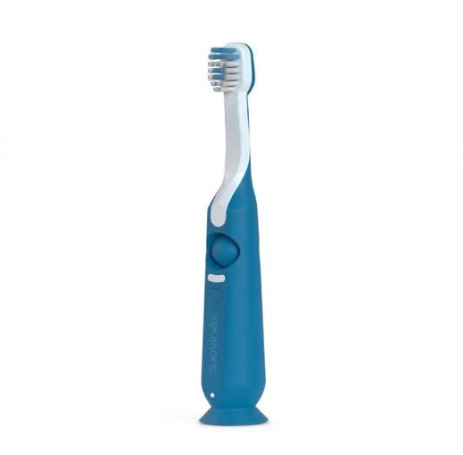 Spazzolino da Denti per Bambini Suavinex con Ventosa - AZZURRO