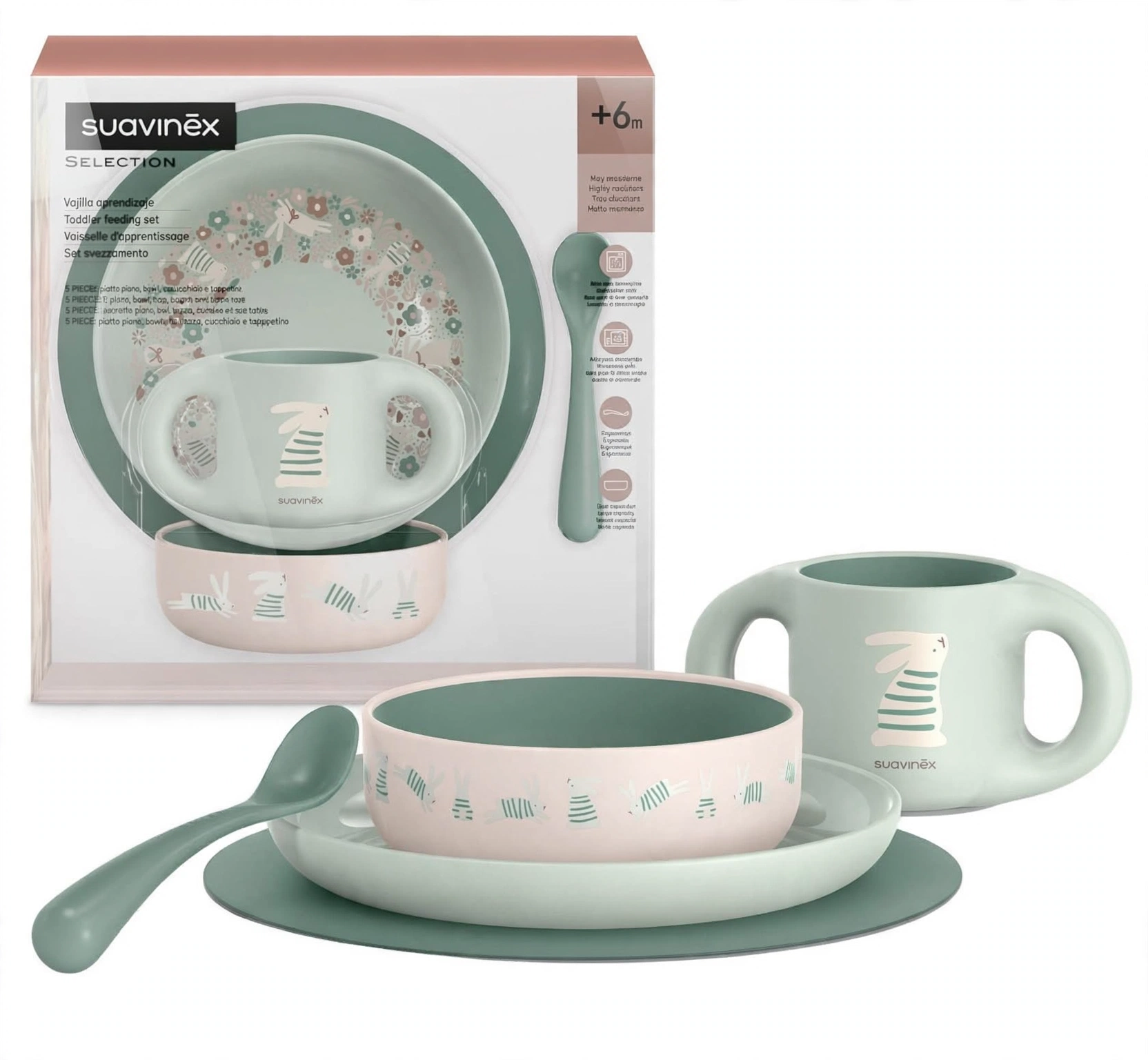 Suavinex Set Svezzamento - VERDE