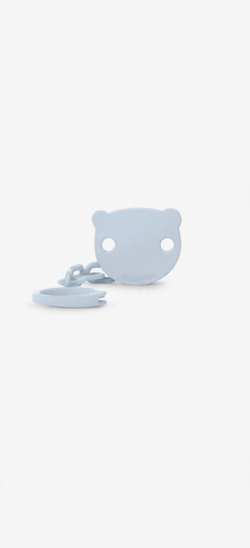 Suavinex Catenella Portasucchietto Orsetto- Azzurro