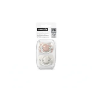 Suavinex Birdies 2 Succhietti in Silicone-ROSA