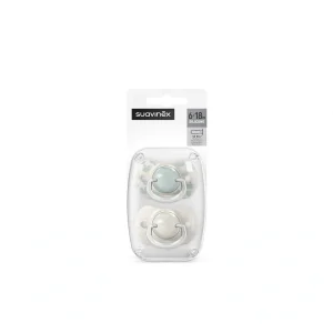 Suavinex Birdies 2 Succhietti in Silicone - VERDE MENTA