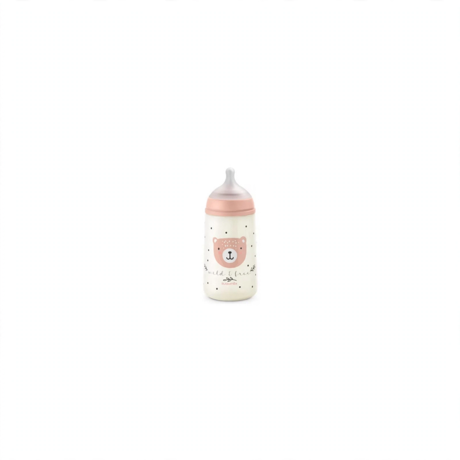 Suavinex Biberon - Wild & Free Orsetto Rosa