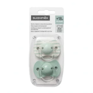 Suavinex Succhietto +18m-Verde Menta Righe