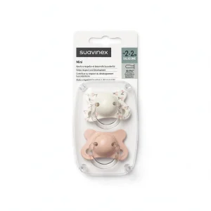 Suavinex Succhietto -2-2M Silicone- 2pz Rametti Rosa