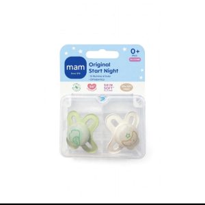 MAM Original Start Night 0+ Mesi - Verde / Beige -