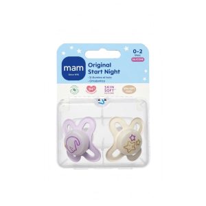 MAM Original Start Night 0-2 Mesi - Lilla / Beige