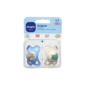 MAM Original 2-6 Mesi - Azzurro / Beige
