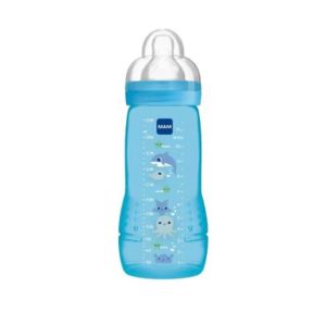 MAM Easy Active Biberon 330ml - Azzurro - 4+ Mesi