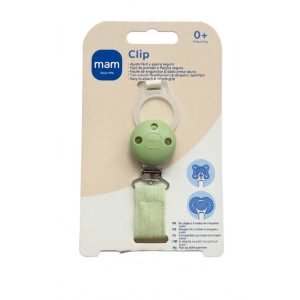 MAM Clip Catenella Portaciuccio 0+ Mesi - Verde