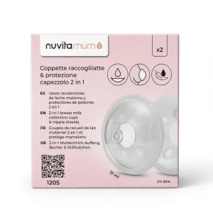 Nuvita-Coppette Raccoglilatte 2in1 x2