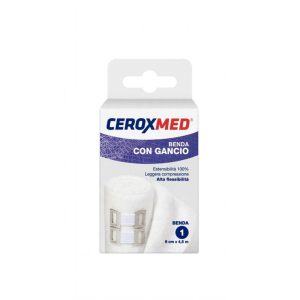Ceroxmed Benda con Gancio 6cm x 4,5m