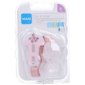 MAM clip&cover rosa